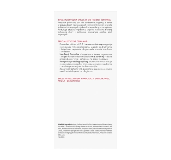 AA Intymna Advanced Med emulsja do higieny intymnej 300 ml
