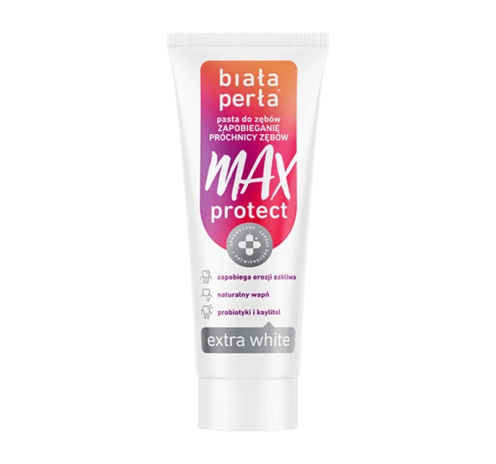 Biała Perła Max Protect Extra White pasta do zębów 75 ml