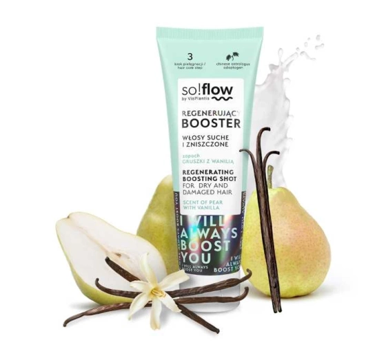 So!Flow regenerujący booster do włosów suchych i zniszczonych 75 ml