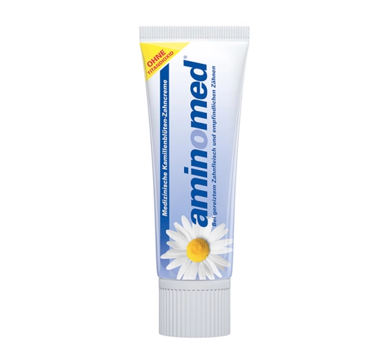 Aminomed Rumiankowa pasta do wrażliwych zębów i dziąseł 75 ml