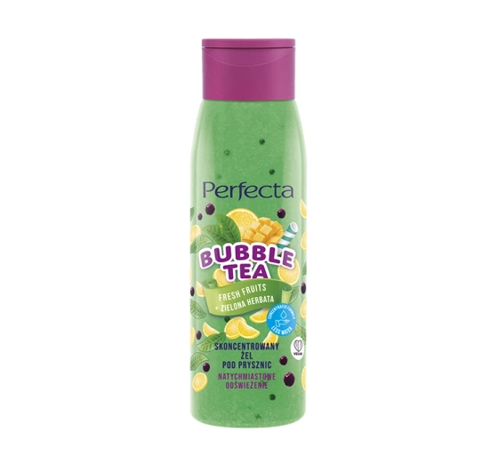 Perfecta Bubble Tea żel pod prysznic Fresh Fruits zielona herbata 400g