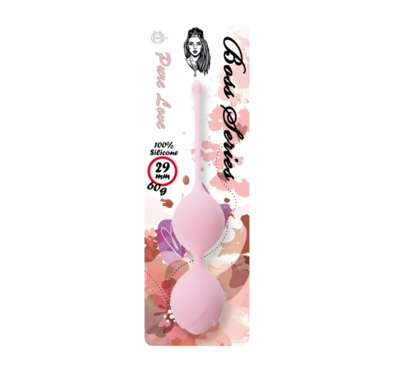 Boss Series Silicone Kegel Balls kulki gejszy Pink