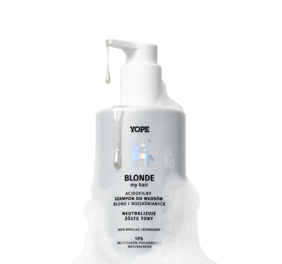 Yope Blonde My Hair acidofilny szampon do włosów blond i rozjaśnianych 300ml
