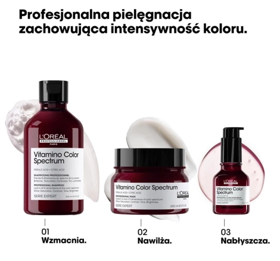 L'Oréal Professionnel Serie Expert Vitamino Color Spectrum chroniąca kolor maska do włosów farbowanych 500 ml