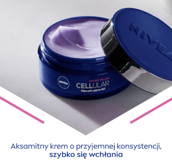 NIVEA Cellular Expert Filler krem do twarzy anti-age na noc 50 ml