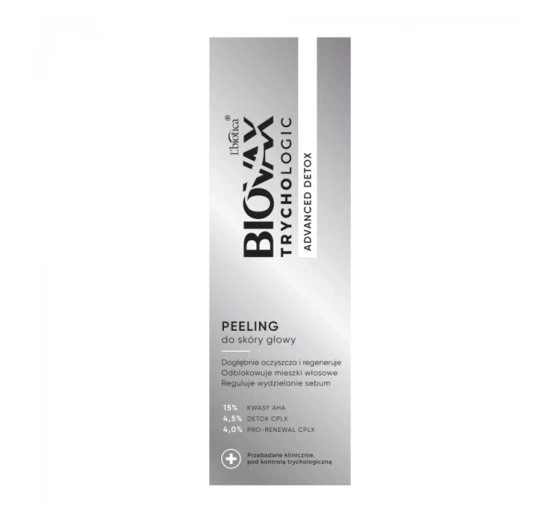 Biovax Trychologic Advanced Detox trychologiczny peeling do skóry głowy 50 ml