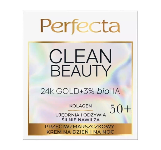 Perfecta Clean Beauty przeciwzmarszczkowy krem na dzień i na noc 50 50ml