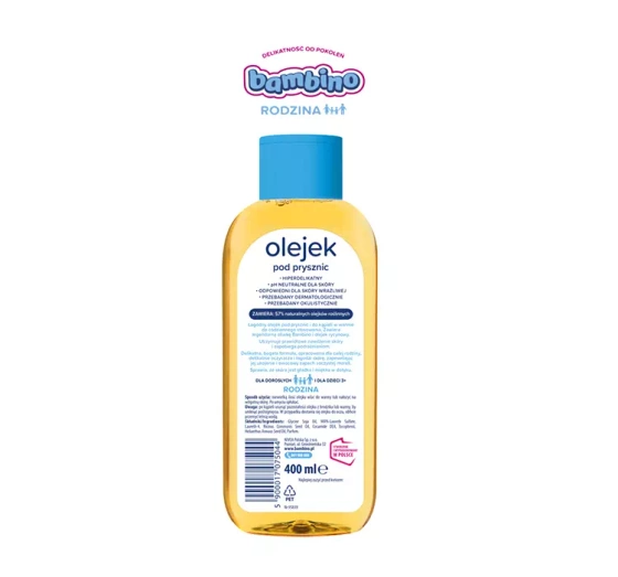 Bambino Rodzina olejek pod prysznic Morela 400 ml