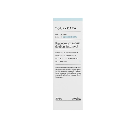 YOUR KAYA REGENERUJĄCE SERUM DO DŁONI I PAZNOKCI 50ML