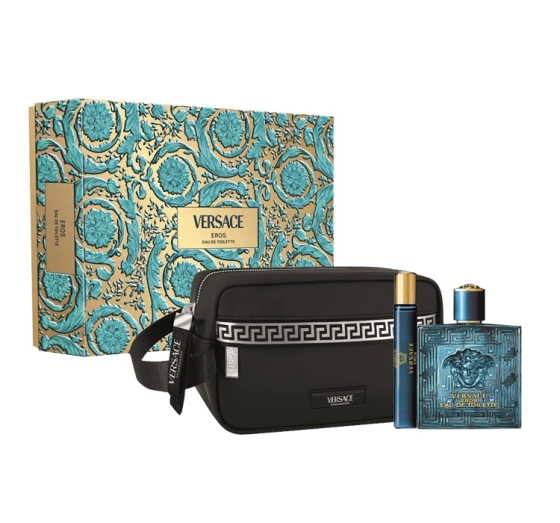 Versace Eros woda toaletowa spray 100 ml 10 ml kosmetyczka