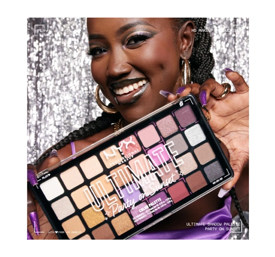 NYX Professional Makeup Ultimate paleta cieni do powiek Party On Sunset 30,4 g