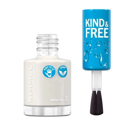 Rimmel Kind & Free wegański lakier do paznokci 151 Fresh Undone 8ml