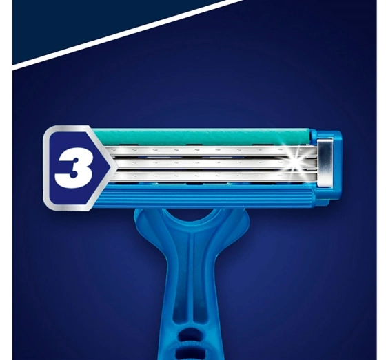 Gillette Blue 3 Simple jednorazowe maszynki do golenia dla mężczyzn 4 sztuki