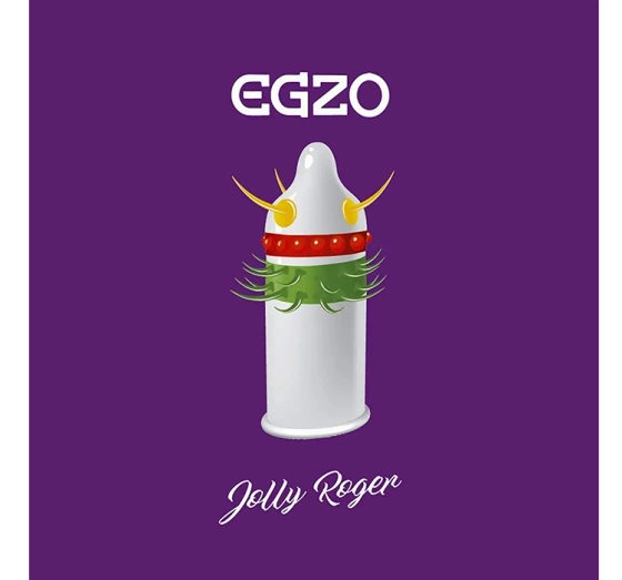 Egzo stymulująca prezerwatywa z wypustkami Jolly Roger Medium 1 sztuka