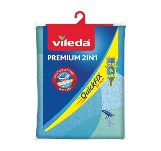 Vileda Premium 2in1 pokrowiec na deskę do prasowania 1 sztuka
