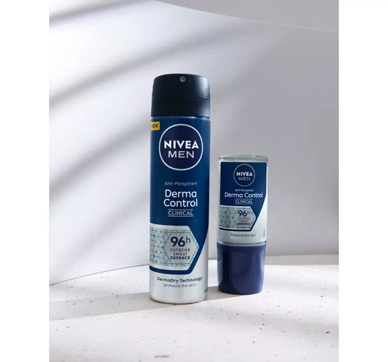 NIVEA MEN Derma Control antyperspirant roll-on dla mężczyzn 50 ml