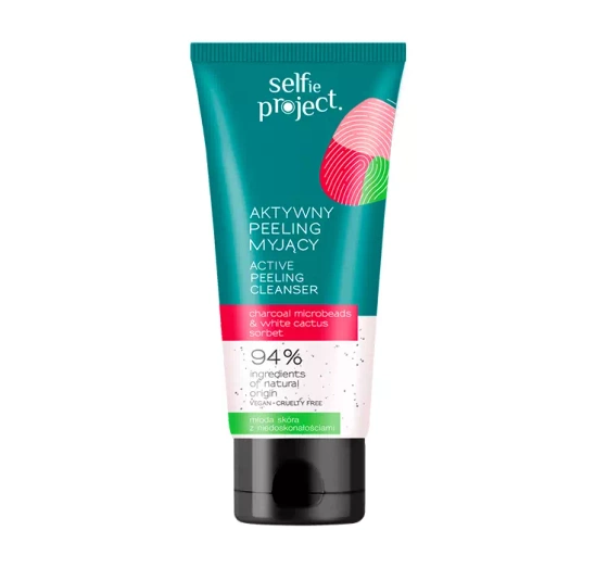 Selfie Project aktywny peeling myjący do młodej skóry z niedoskonałościami 150ml