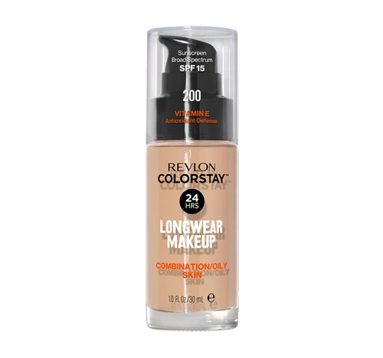 REVLON COLORSTAY PODKŁAD Z WITAMINĄ E DO CERY TŁUSTEJ 200 NUDE 30ML