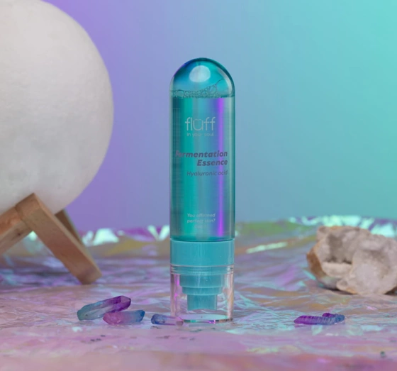 Fluff In Your Soul esencja do twarzy z kwasem hialuronowym na bazie ekstraktu z bambusa 80 ml