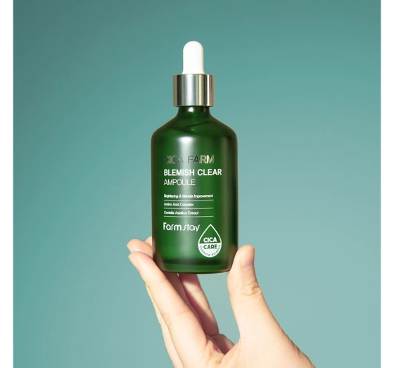 Farmstay Cica Farm Blemish Clear Ampoule serum na przebarwienia ampułka 100 ml