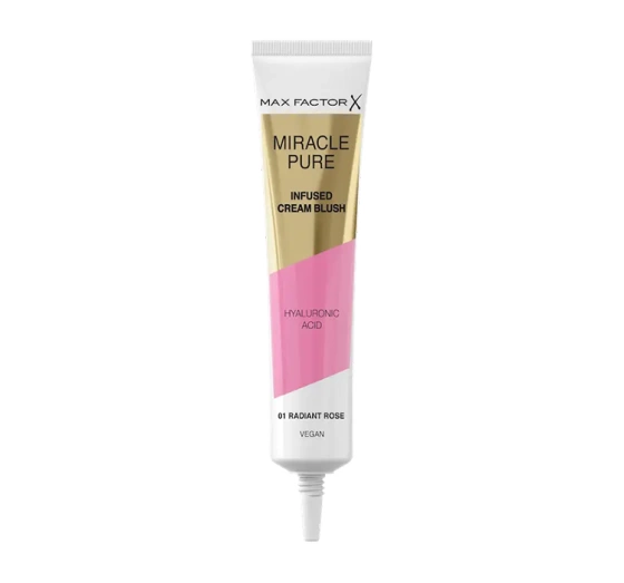 Max Factor Miracle Pure kremowy róż do policzków 01 Radiant Rose 15 ml
