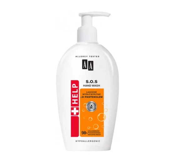 AA Help łagodne mydło w płynie D-Pantenol 300 ml
