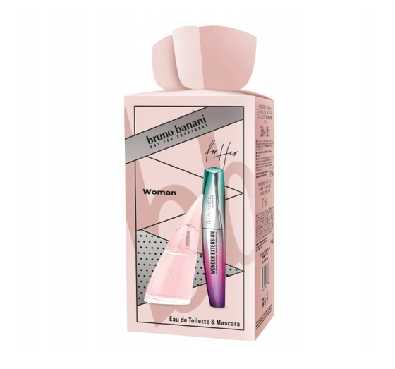 Bruno Banani Woman woda toaletowa spray 30 ml Rimmel Wonder'Extension tusz do rzęs 11 ml