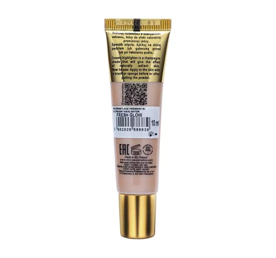 Ingrid x Viki Gabor kremowy rozświetlacz do twarzy Fresh Glow 10ml