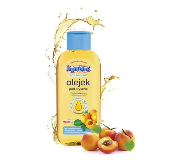 Bambino Rodzina olejek pod prysznic Morela 400 ml