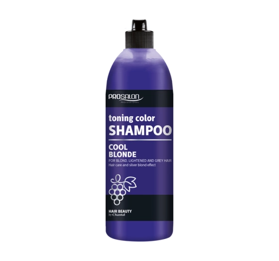 Prosalon Professional Cool Blonde szampon do włosów blond, rozjaśnianych i siwych 500g