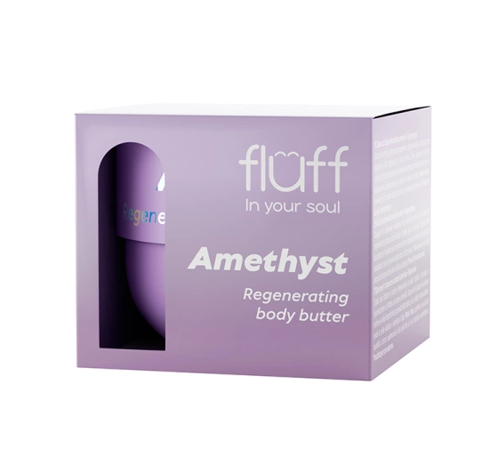 Fluff In Your Soul regenerujące masło do ciała z ametystem 150 ml