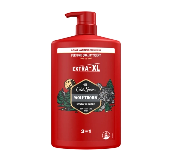 Old Spice Wolfthorn żel pod prysznic 3w1 1000 ml