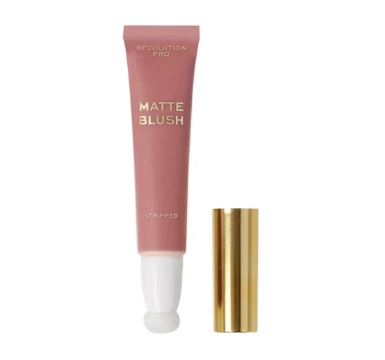 Revolution Pro Iconic matowy róż do policzków w kremie Stripped Pink 15ml