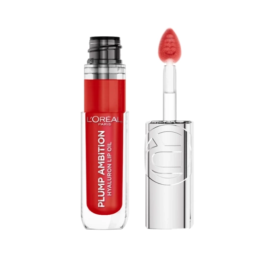 L'Oréal Paris Plump Ambition hialuronowy olejek do ust 380 Rouge In Love 5 ml
