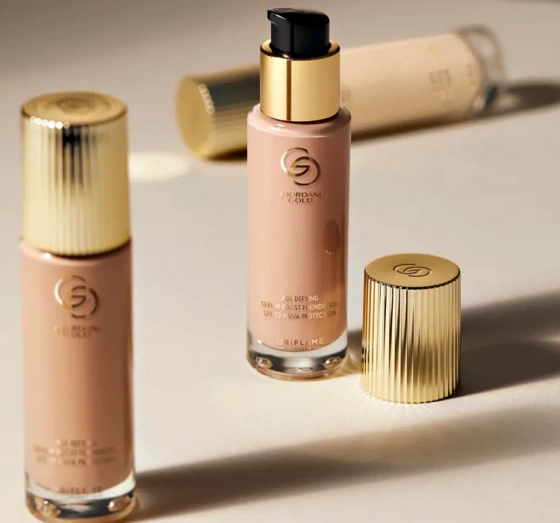 Oriflame Giordani Gold Age Defying SPF12 podkład z serum Light Ivory Neutral 30ml