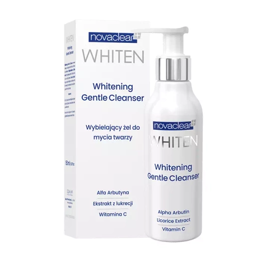 Novaclear Whiten żel do mycia twarzy redukujący przebarwienia 150 ml