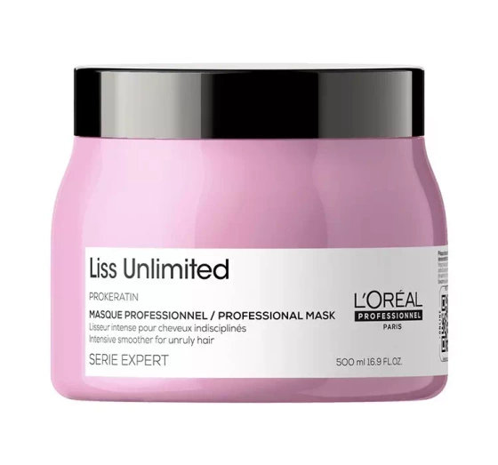 L'Oréal Professionnel Serie Expert Liss Unlimited wygładzająca maska do włosów puszących 500 ml