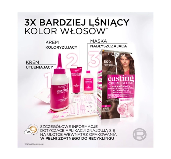 L'Oréal Paris Casting Creme Gloss farba do włosów 1021 Perłowy blond