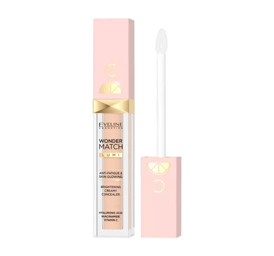 Eveline Cosmetics Wonder Match Lumi rozświetlający korektor do twarzy 15 Natural 6,8 ml