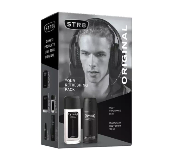 STR8 Original zapachowy spray z atomizerem 85 ml dezodorant spray 150 ml