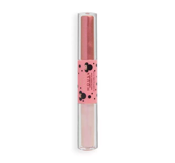 Minnie Mouse and Makeup Revolution dwustronny cień do powiek w płynie 2x2,2ml