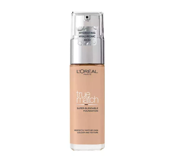 L'Oréal Paris True Match podkład dopasowujący się do koloru skóry 3 D/W 30 ml