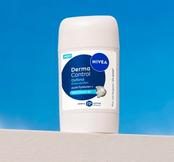 NIVEA Derma Control antyperspirant w sztyfcie dla kobiet Defend 50 ml