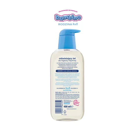 Bambino Rodzina żel do higieny intymnej 400 ml