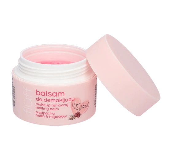 Fluff balsam do demakijażu Malina Migdały 50 ml