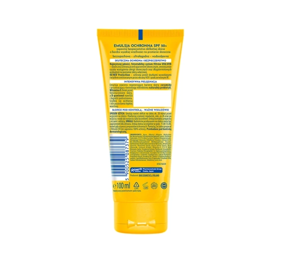 Dax Sun emulsja ochronna dla skóry wrażliwej SPF50 100 ml