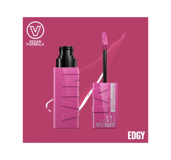Maybelline Superstay Vinyl Ink winylowa pomadka do ust 165 Edgy 4,2 ml