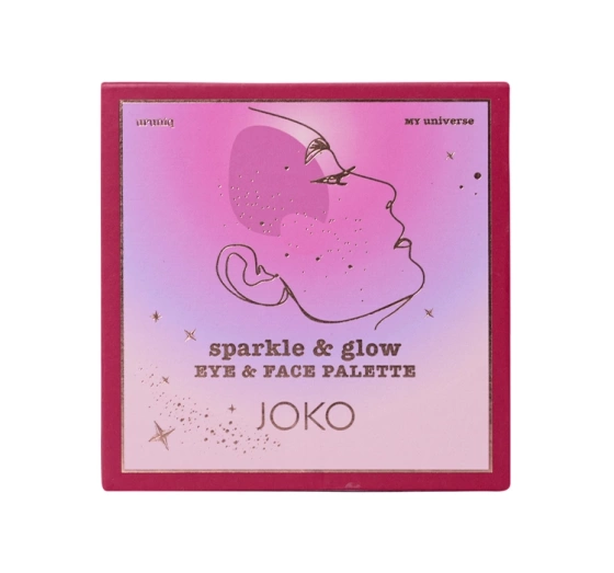 Joko My Universe Sparkle&Glow paleta do oczu i twarzy