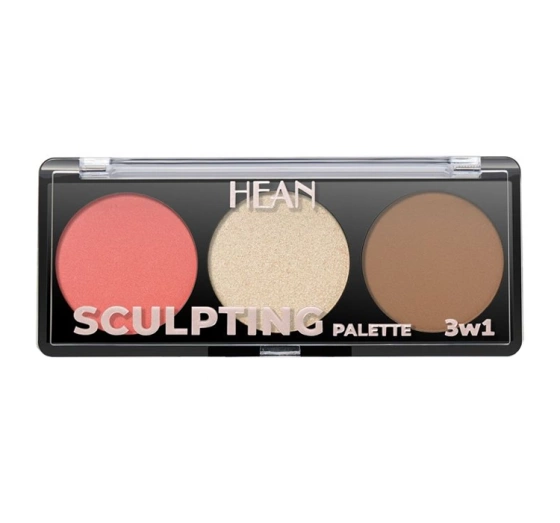 Hean Sculpting Palette 3w1 paleta do konturowania twarzy 03 9 g