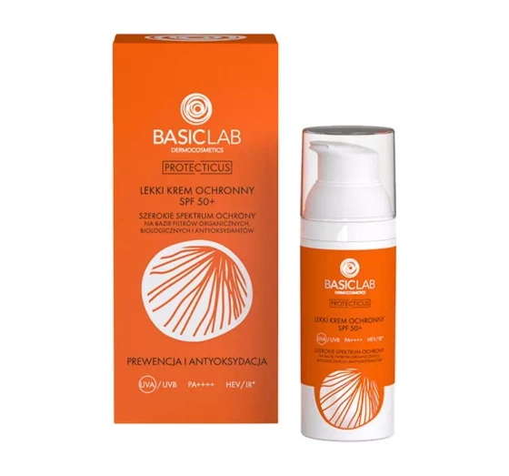 BasicLab Protecticus lekki krem ochronny SPF50 50 ml